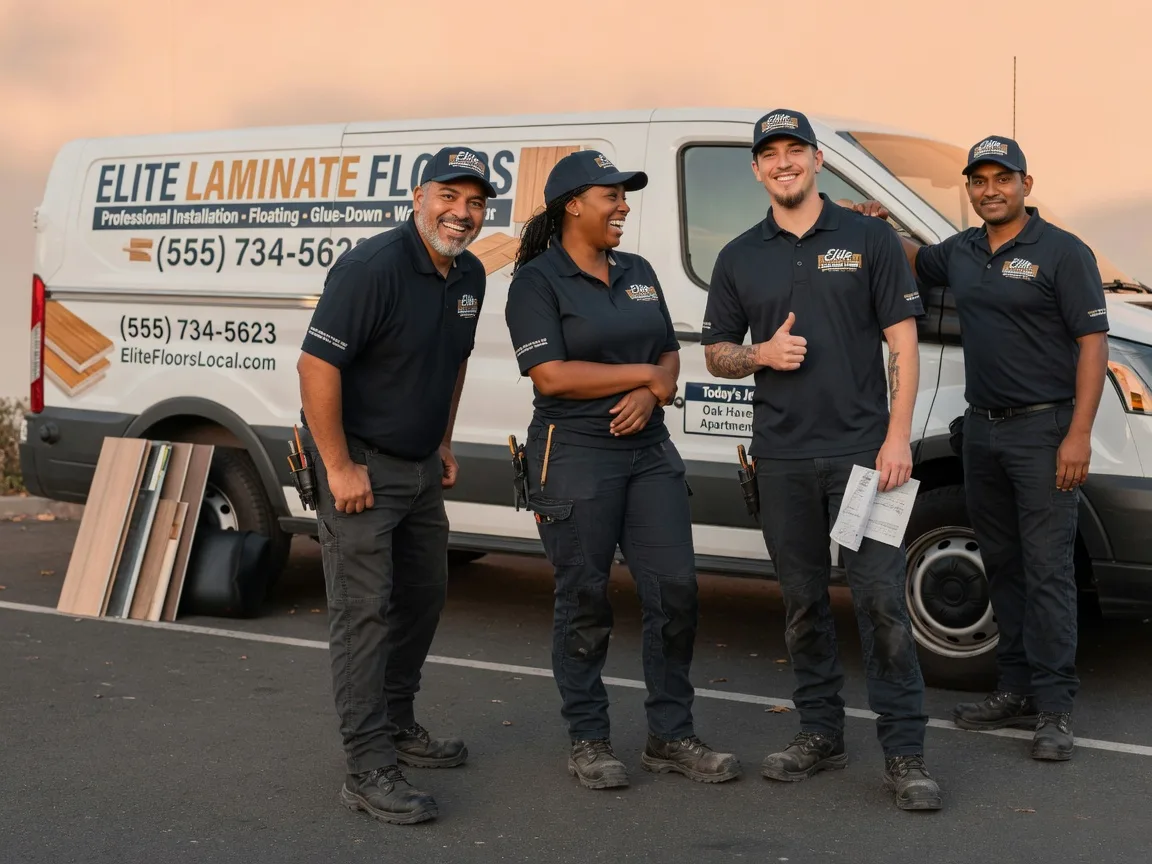 Laminate flooring installation company in Lannon, WI